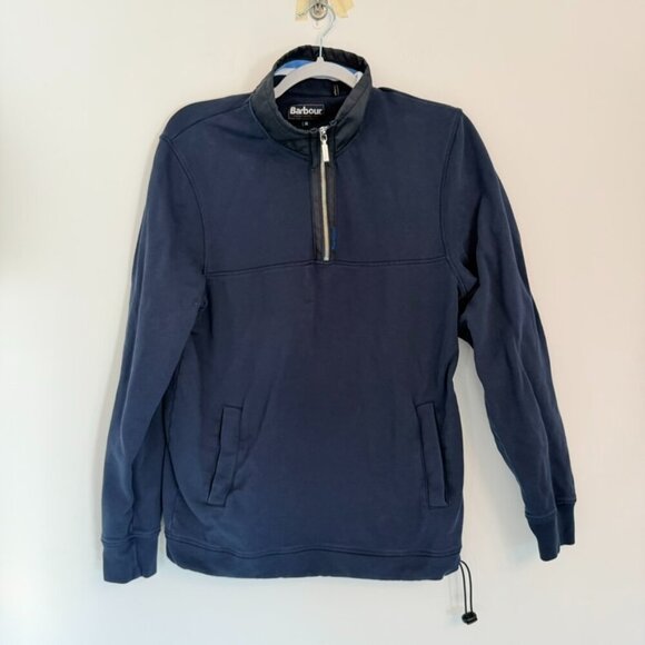 Barbour Other - 💙 Barbour Men’s Navy Quarter Zip Pullover (Size M)